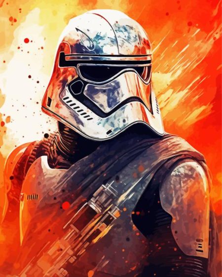 Abstract Captain Phasma Diamond Painting