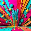 Abstract Colors Diamond Painting