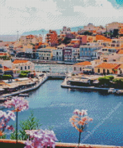 Agios Nikolaos Greece Diamond Painting