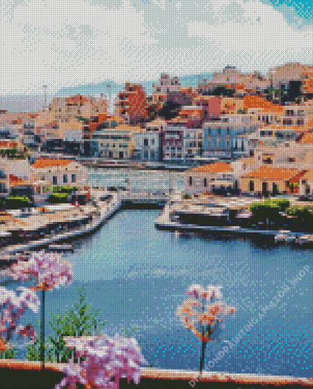 Agios Nikolaos Greece Diamond Painting