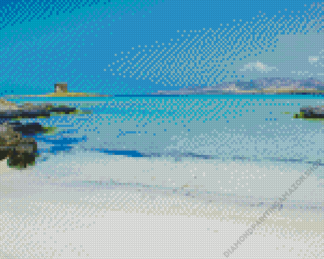 Alghero Beach Diamond Painting