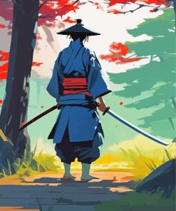 Anime Samurai Diamond Painting