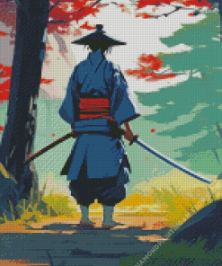 Anime Samurai Diamond Painting