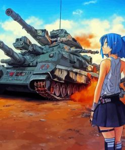 Anime Tank Diamond Painting