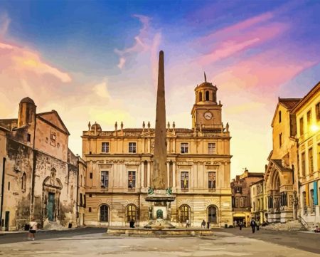 Arles City Diamond Painting