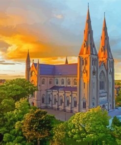 Armagh Cathedral Diamond Painting