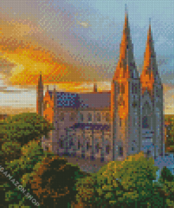 Armagh Cathedral Diamond Painting