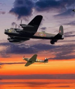 Avro Lancaster Diamond Painting