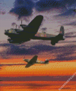 Avro Lancaster Diamond Painting