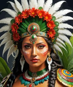 Aztec Princess Diamond Painting