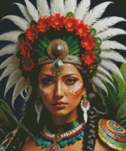 Aztec Princess Diamond Painting