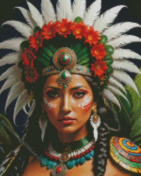 Aztec Princess Diamond Painting