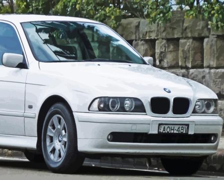 BMW E39 Car Diamond Painting