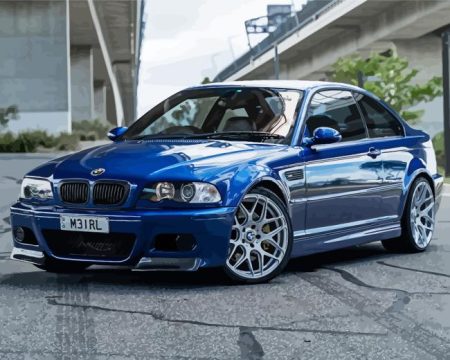 BMW E46 Diamond Painting