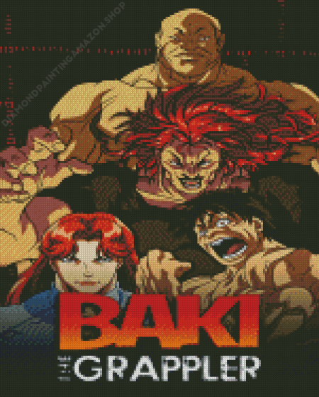 Baki Hanma Diamond Painting