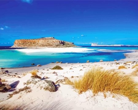 Balos Beach Diamond Painting