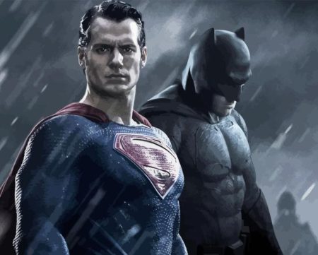Batman Vs Superman Diamond Painting