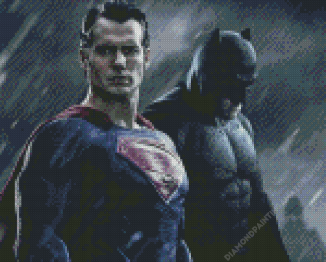 Batman Vs Superman Diamond Painting