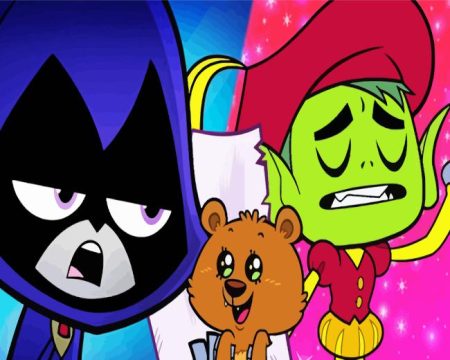 Beast Boy And Raven Diamond Painting