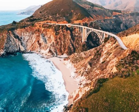 Big Sur CA Diamond Painting