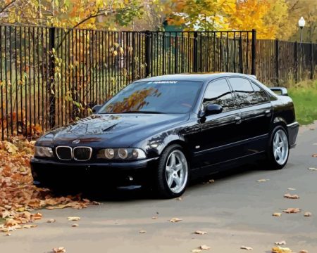 Black BMW E49 Diamond Painting
