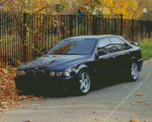 Black BMW E49 Diamond Painting