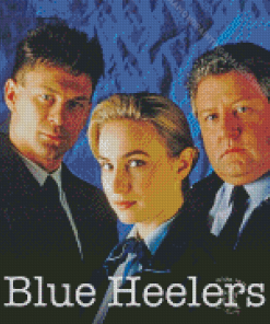 Blue Heelers Poster Diamond Painting