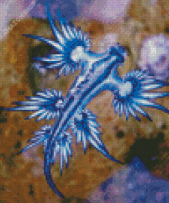 Blue Sea Dragon Diamond Painting