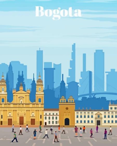 Bogota Poster Diamond Painting