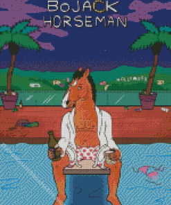 Bojack Horseman Diamond Painting