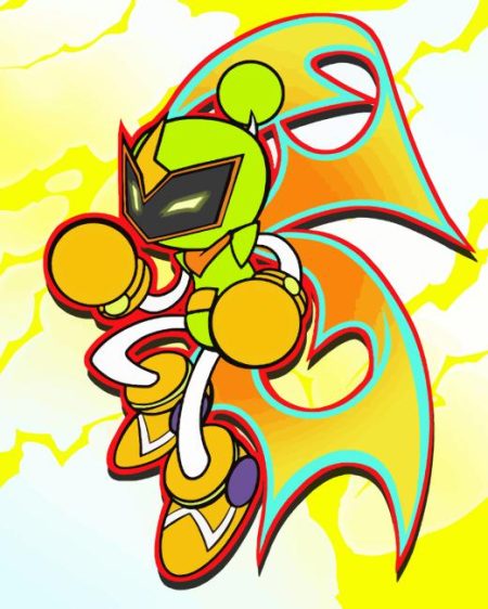 Bomberman Plasma Bomber Diamond Painting