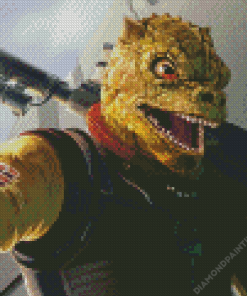 Bossk In Star Wars Diamond Painting