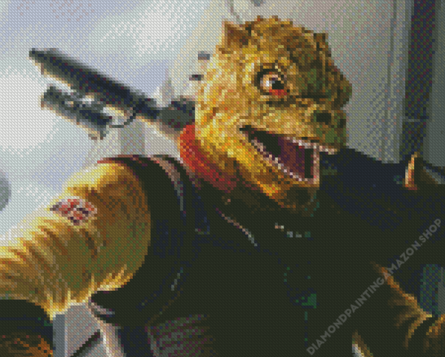 Bossk In Star Wars Diamond Painting