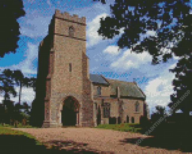 Bradenham Church Diamond Painting