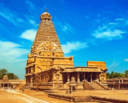 Brihadeeswara Temple Diamond Painting