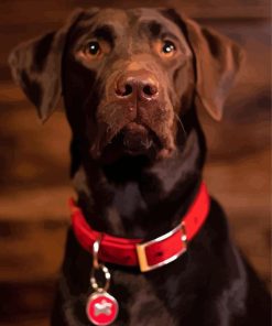 Brown Labrador Diamond Painting