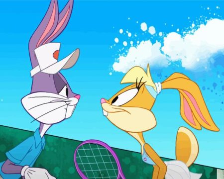 Bugs Bunny And Lola Diamond Painting