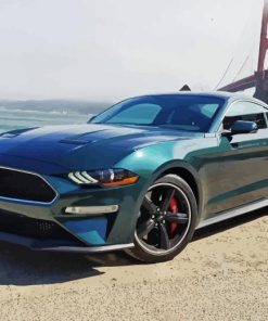 Bullitt Mustang Diamond Painting