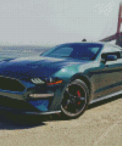 Bullitt Mustang Diamond Painting