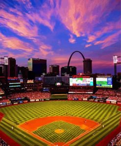 Busch Stadium Diamond Painting