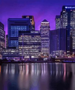 Canary Wharf London Diamond Painting