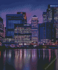 Canary Wharf London Diamond Painting