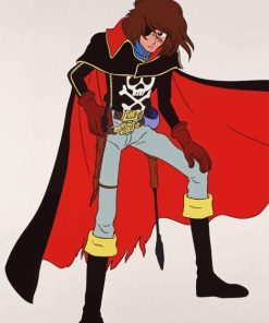 Captain Harlock Diamond Painting