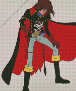 Captain Harlock Diamond Painting