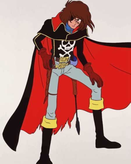 Captain Harlock Diamond Painting