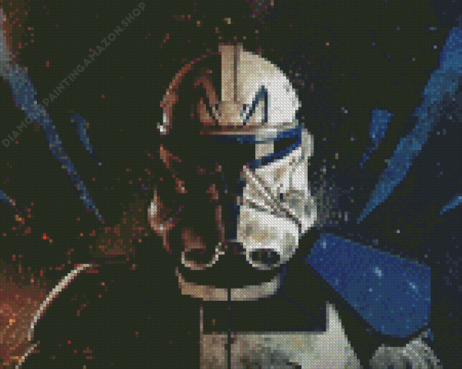 Captain Rex Clone Diamond Painting