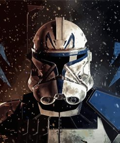 Captain Rex Clone Diamond Painting