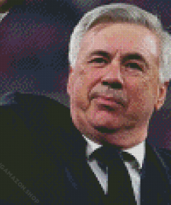 Carlo Ancelotti Diamond Painting