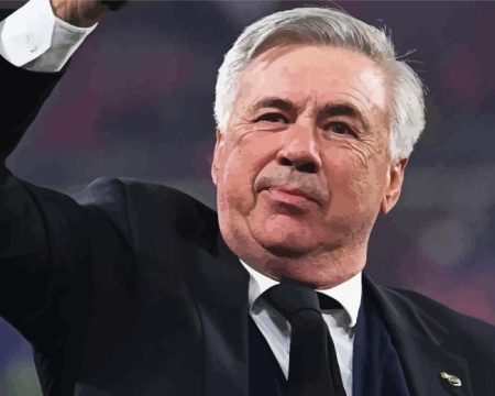 Carlo Ancelotti Diamond Painting
