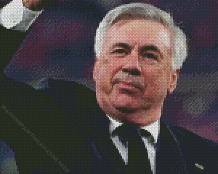 Carlo Ancelotti Diamond Painting